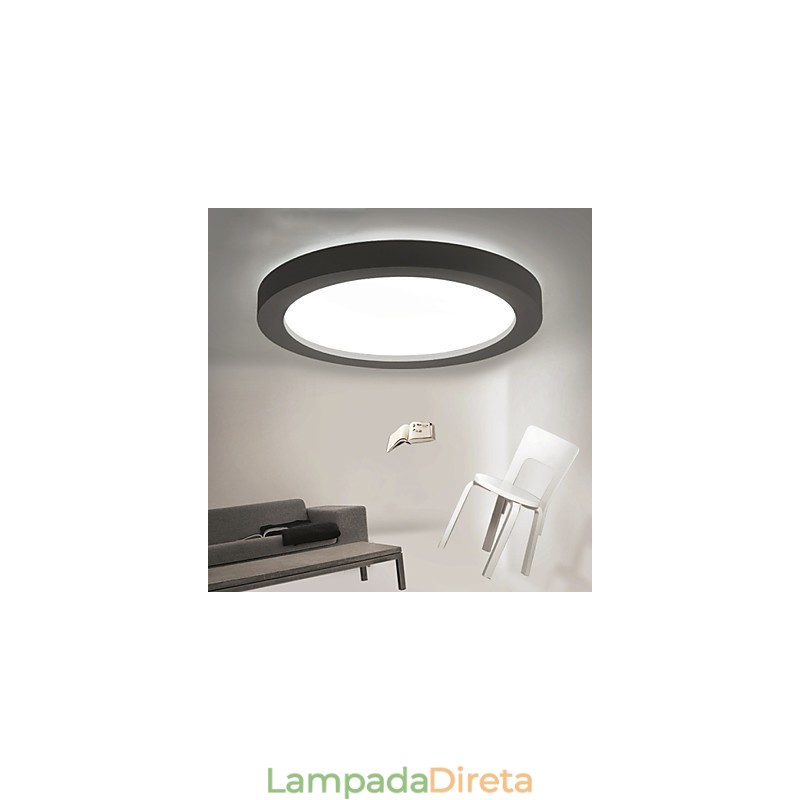 Luminária de teto com design decorativo contemporâneo moderno