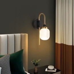 Luminária de parede moderna minimalista em acrílico