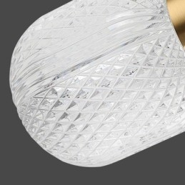 Luminária de parede moderna minimalista em acrílico