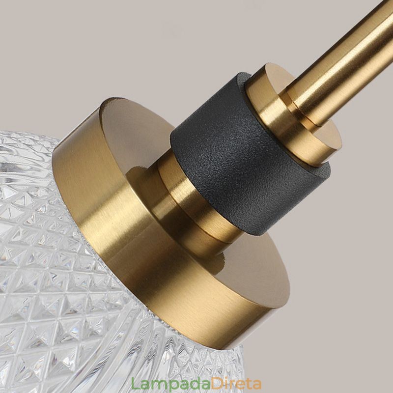 Luminária de parede moderna minimalista em acrílico