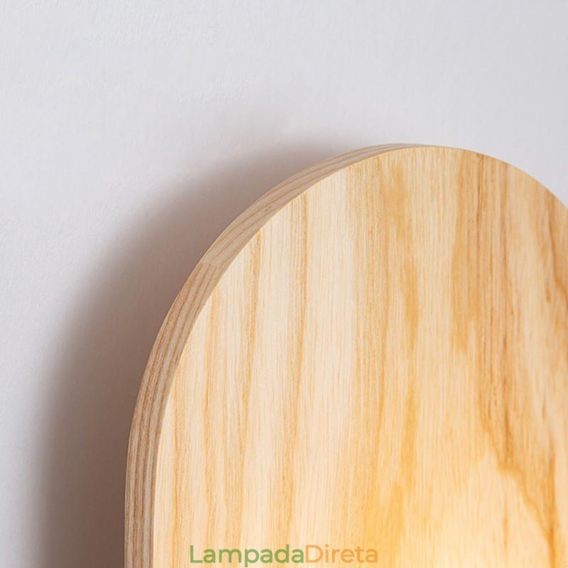 Decoração Parede Madeira Lâmpada Entrada Corredor Luzes Nordic Cabeceira Luz Parede