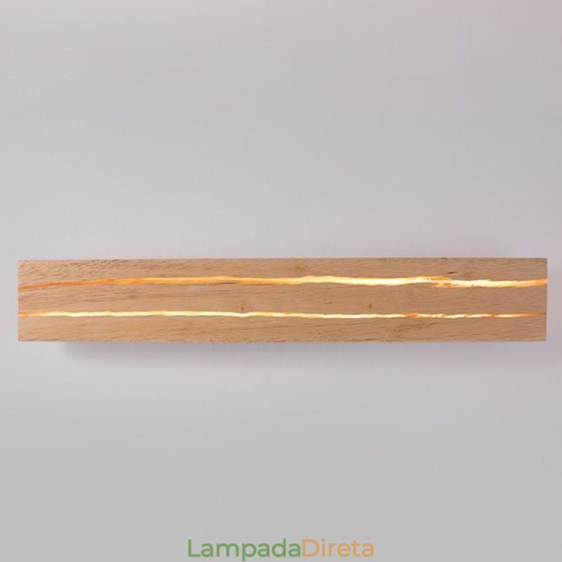 Luminária de parede de madeira moderna, luzes de corredor de entrada, luz de parede de cabeceira nórdica