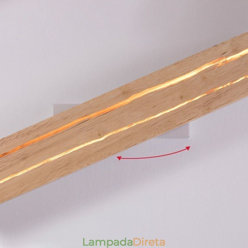 Luminária de parede de madeira moderna, luzes de corredor de entrada, luz de parede de cabeceira nórdica