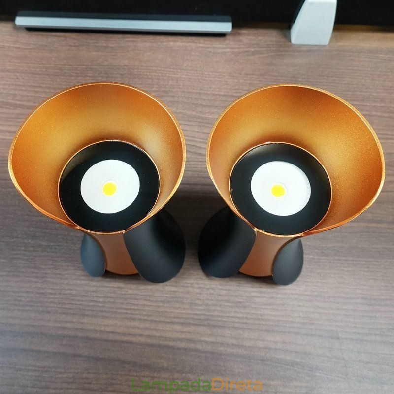 Luminária de parede moderna à prova d'água para pátio, varanda, corredor