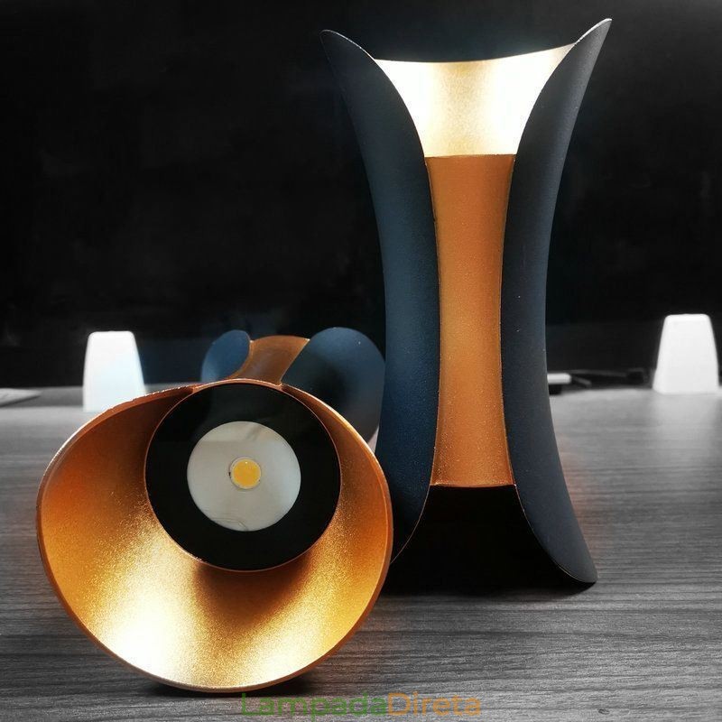 Luminária de parede moderna à prova d'água para pátio, varanda, corredor