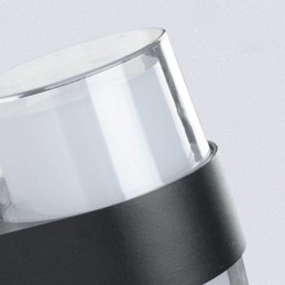 Luminária de parede minimalista acrílica à prova d'água para pátio