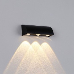 Luminária de parede à prova d'água em alumínio para escadas