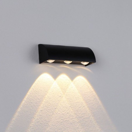 Luminária de parede à prova d'água em alumínio para escadas Luminária de parede à prova d'água em alumínio para escadas