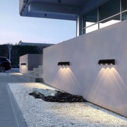 Luminária de parede à prova d'água em alumínio para escadas