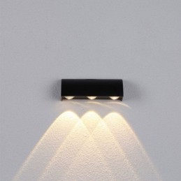 Luminária de parede à prova d'água em alumínio para escadas