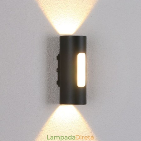 Luminária de parede impermeável de alumínio para pátio Luminária de parede impermeável de alumínio para pátio