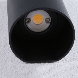 Luminária de parede impermeável de alumínio para pátio