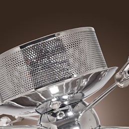 Moderno Contemporâneo Cristal Cromado Metal Montagem Embutida
