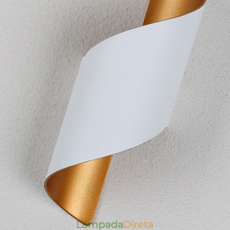 Luminária de parede de alumínio à prova d'água Luminária de parede Pátio Varanda