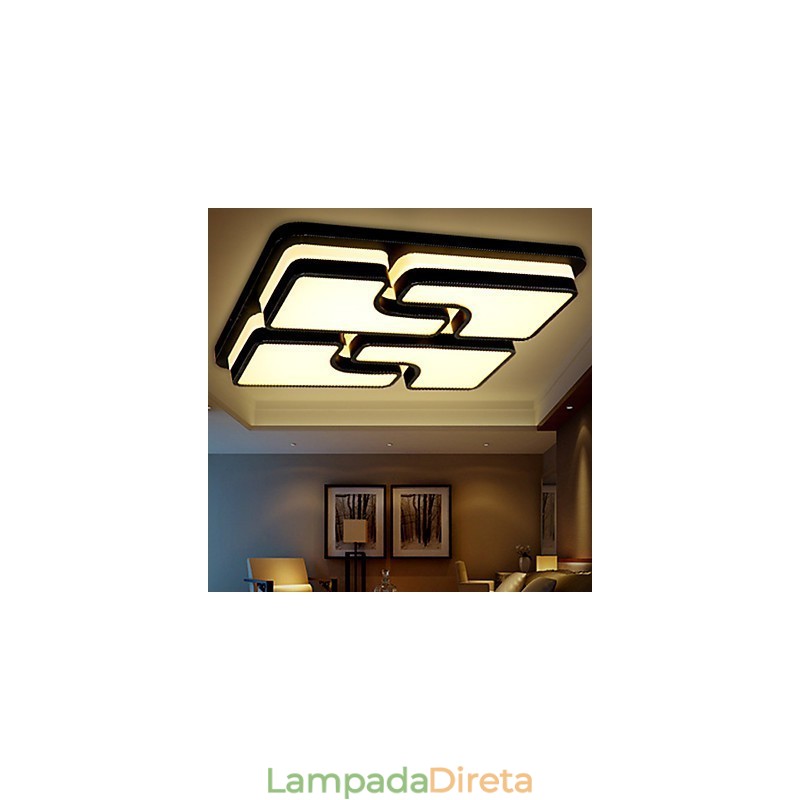 Montagem embutida de metal contemporânea moderna