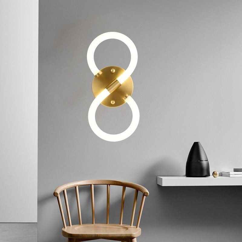 Número Luz Numeral Árabe 8 Lâmpadas
