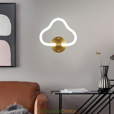 Luz de parede em forma de nuvem, arte, luzes decorativas Luz de parede em forma de nuvem, arte, luzes decorativas