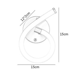 Número Luz Numeral Árabe 6 Lâmpada
