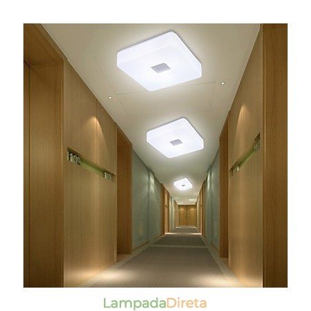 Luminárias de teto embutidas, modernas e contemporâneas, de metal Luminárias de teto embutidas, modernas e contemporâneas, de metal