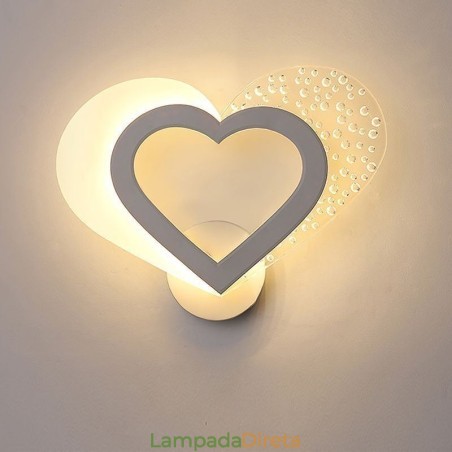 Luminária de parede acrílica linda luminária de arandela Luminária de parede acrílica linda luminária de arandela