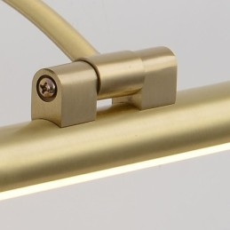 Luminária de parede de acrílico com luz frontal de espelho nórdico