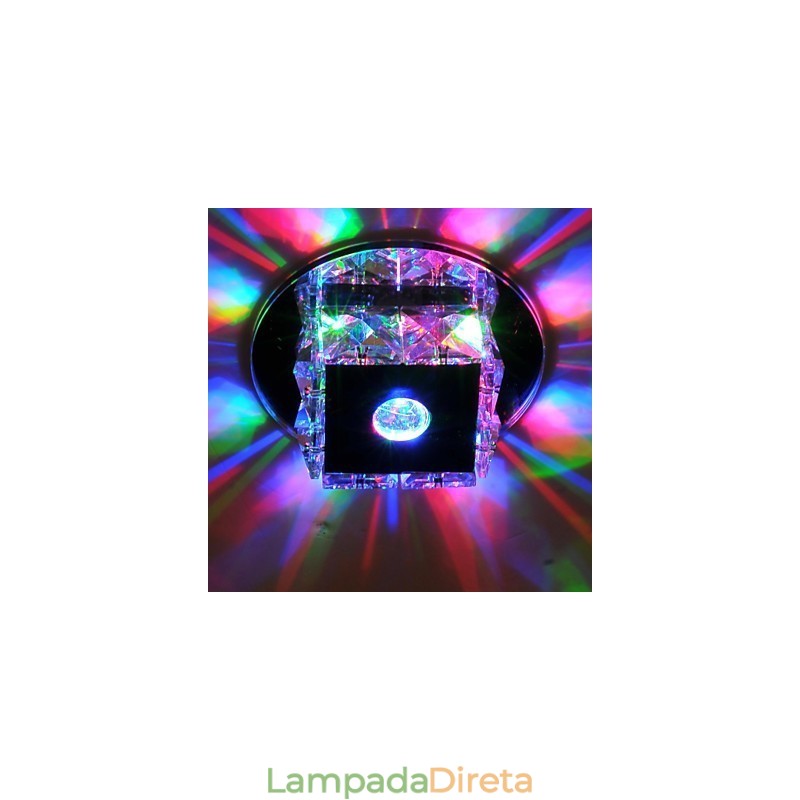 Cristal Mini Estilo Vidro Montagem Embutida Crianças