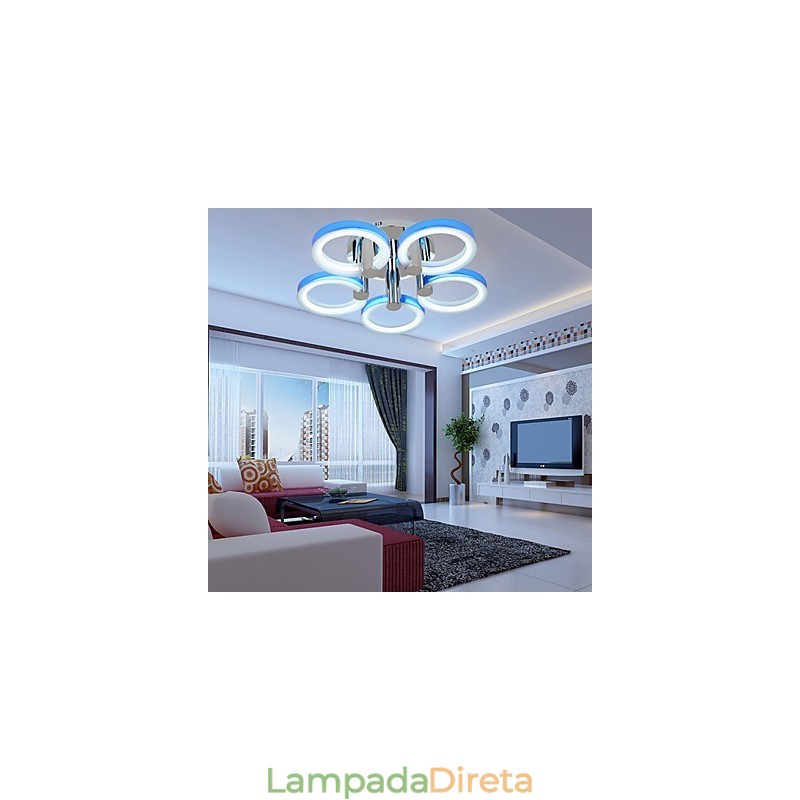 Mini estilo contemporâneo moderno galvanizado montagem embutida