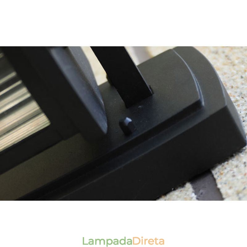 Moderno Simples Luz Ao Ar Livre À Prova D'Água Quadrado Coluna Luz De Parede Pátio Corredor