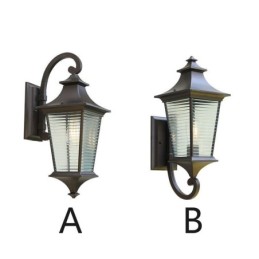 Luz externa moderna à prova d'água gazebo luz de parede pátio corredor jardim varanda