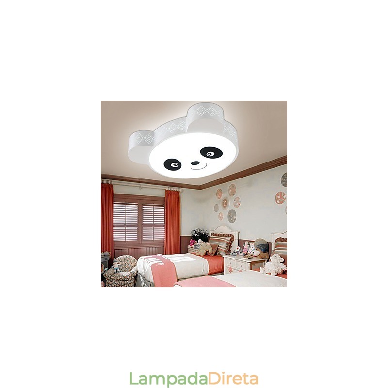 Luminária de teto embutida com controle remoto, luz branca moderna + luz branca quente com controle remoto