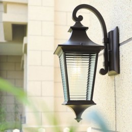 Luz externa moderna à prova d'água gazebo luz de parede pátio corredor jardim varanda