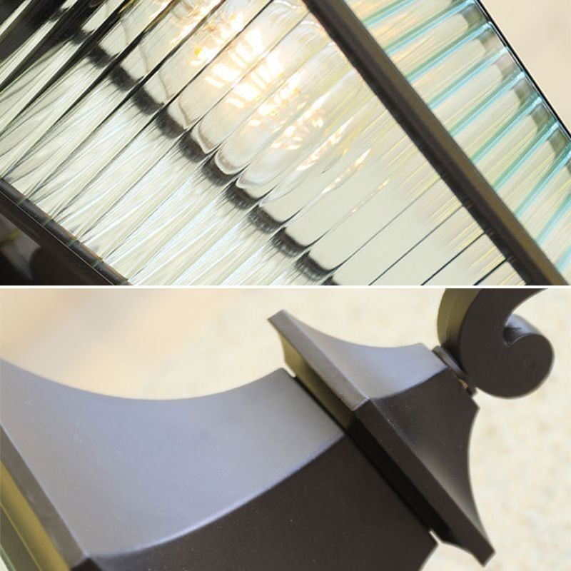 Luz externa moderna à prova d'água gazebo luz de parede pátio corredor jardim varanda