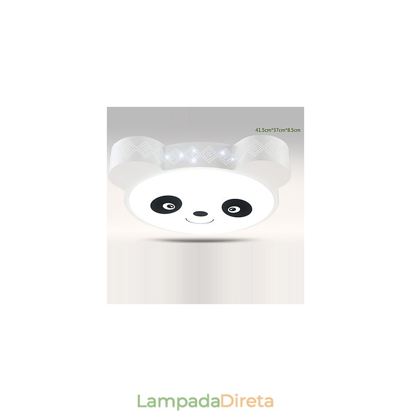 Luminária de teto embutida com controle remoto, luz branca moderna + luz branca quente com controle remoto