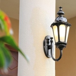 Moderno Simples Ao Ar Livre Luz À Prova D'Água Flor De Ameixa Luz De Parede Pátio Corredor Jardim