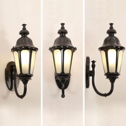 Moderno Simples Ao Ar Livre Luz À Prova D'Água Flor De Ameixa Luz De Parede Pátio Corredor Jardim