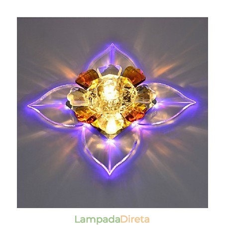 Lâmpada de cristal Smd CreativeTube Spotlight Absorve luz de cúpula Lâmpada de cristal Smd CreativeTube Spotlight Absorve luz de cúpula