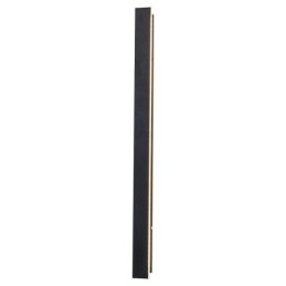 Luminária de parede contemporânea moderna e longa para áreas externas, arandela, luz de parede IP 44 para varanda, pátio, jardim