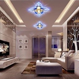 Lâmpada de cristal Smd CreativeTube Spotlight Absorve luz de cúpula