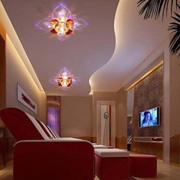Lâmpada de cristal Smd CreativeTube Spotlight Absorve luz de cúpula