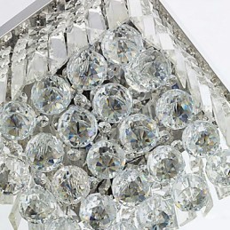 Moderno Contemporâneo Cristal Metal Montagem Embutida