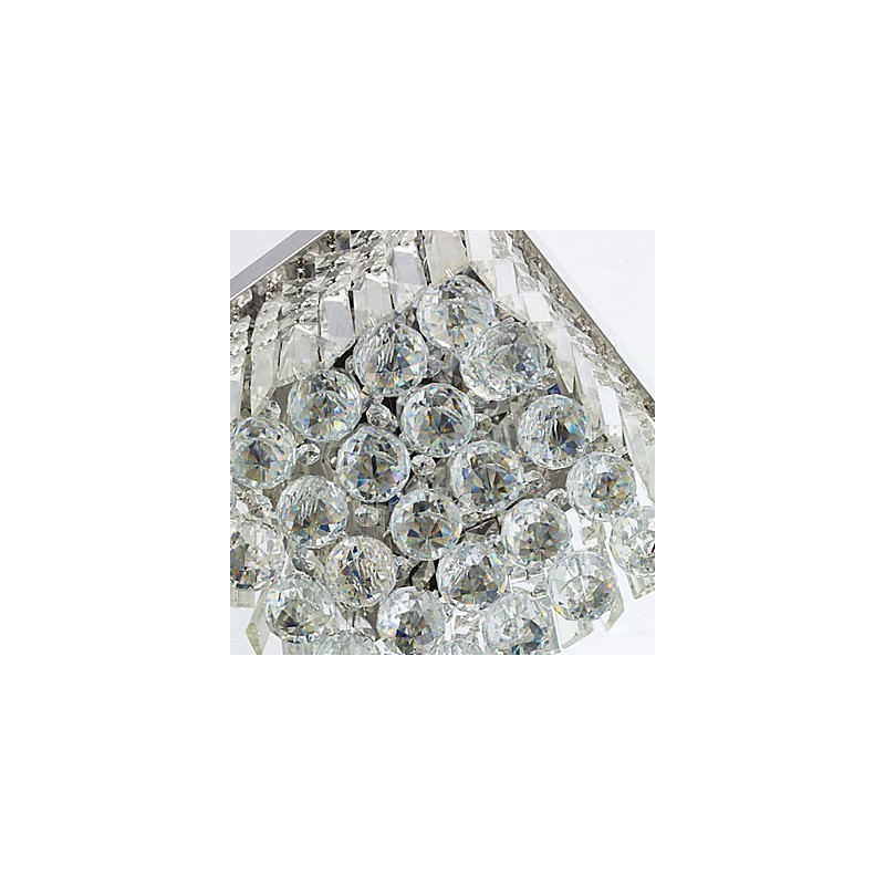 Moderno Contemporâneo Cristal Metal Montagem Embutida
