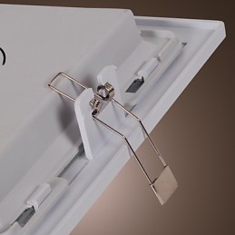 Luzes de montagem embutida modernas em formato quadrado
