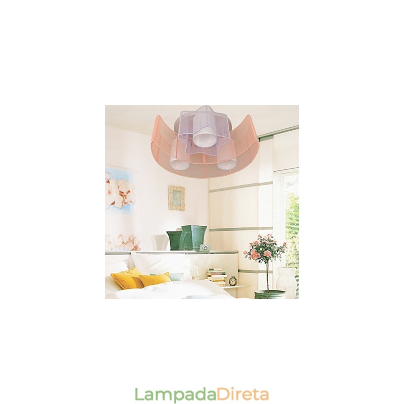 Desenho Linha Romântico Estrelas A Lua Absorver Lâmpada de Luz Dome