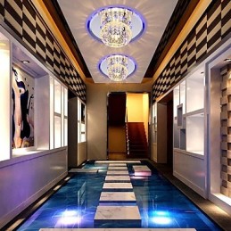 Lâmpada de cristal Smd CreativeTube Spotlight Absorve luz de cúpula