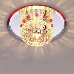 Lâmpada de cristal Smd CreativeTube Spotlight Absorve luz de cúpula