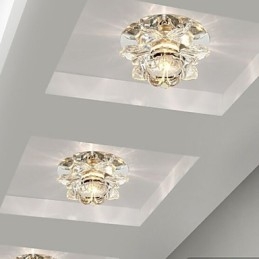Lâmpada de cristal Smd CreativeTube Spotlight Absorve luz de cúpula