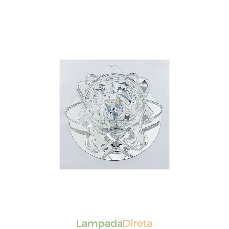 Lâmpada de cristal Smd CreativeTube Spotlight Absorve luz de cúpula