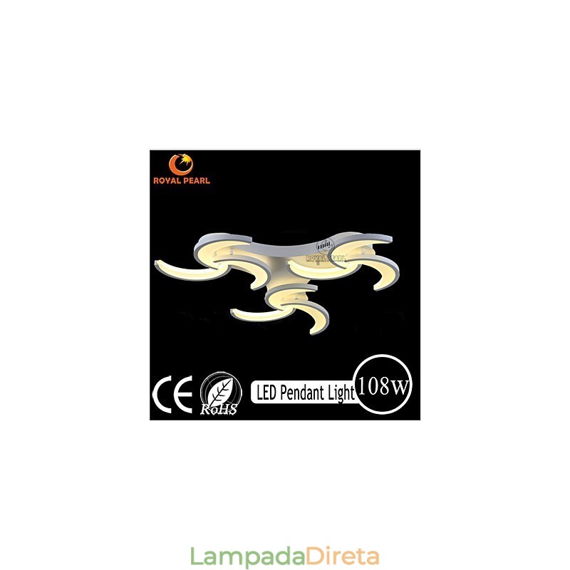 Moda Danging Light 10Lâmpadas Chanderlier