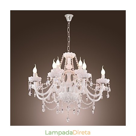 Lustre moderno contemporâneo galvanizado Lustre moderno contemporâneo galvanizado