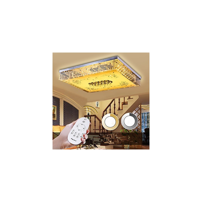 Montagem embutida Cristal Moderno Contemporâneo Metal